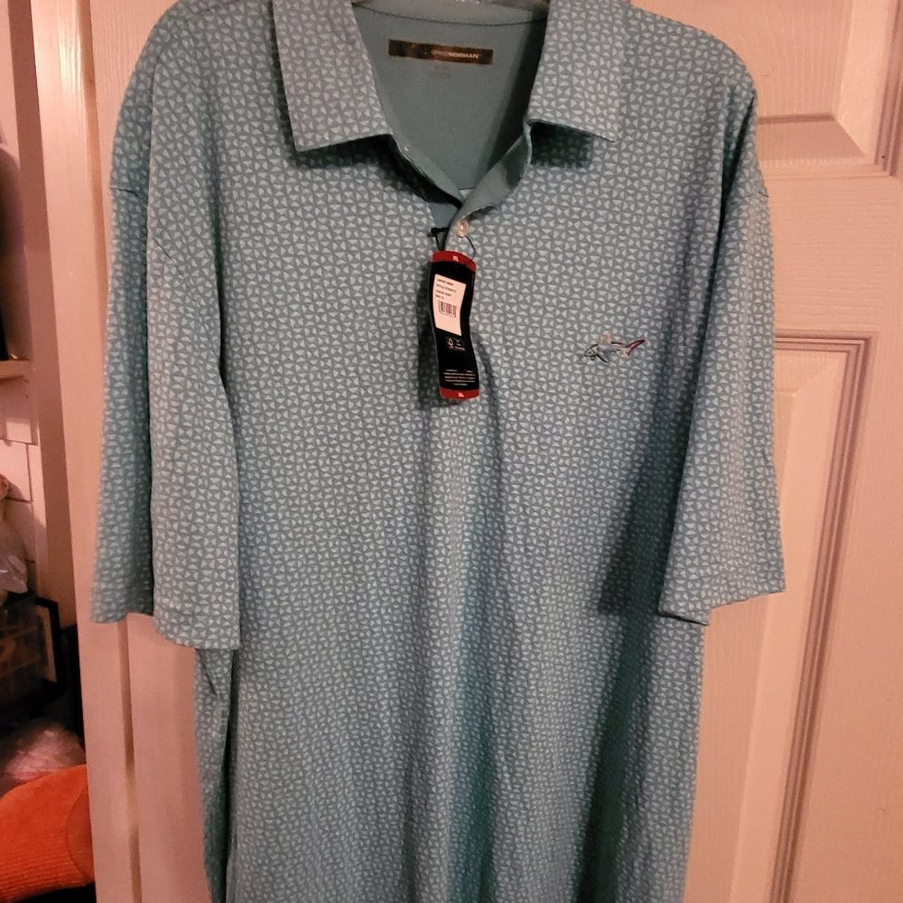 greg norman golf shirt NWT